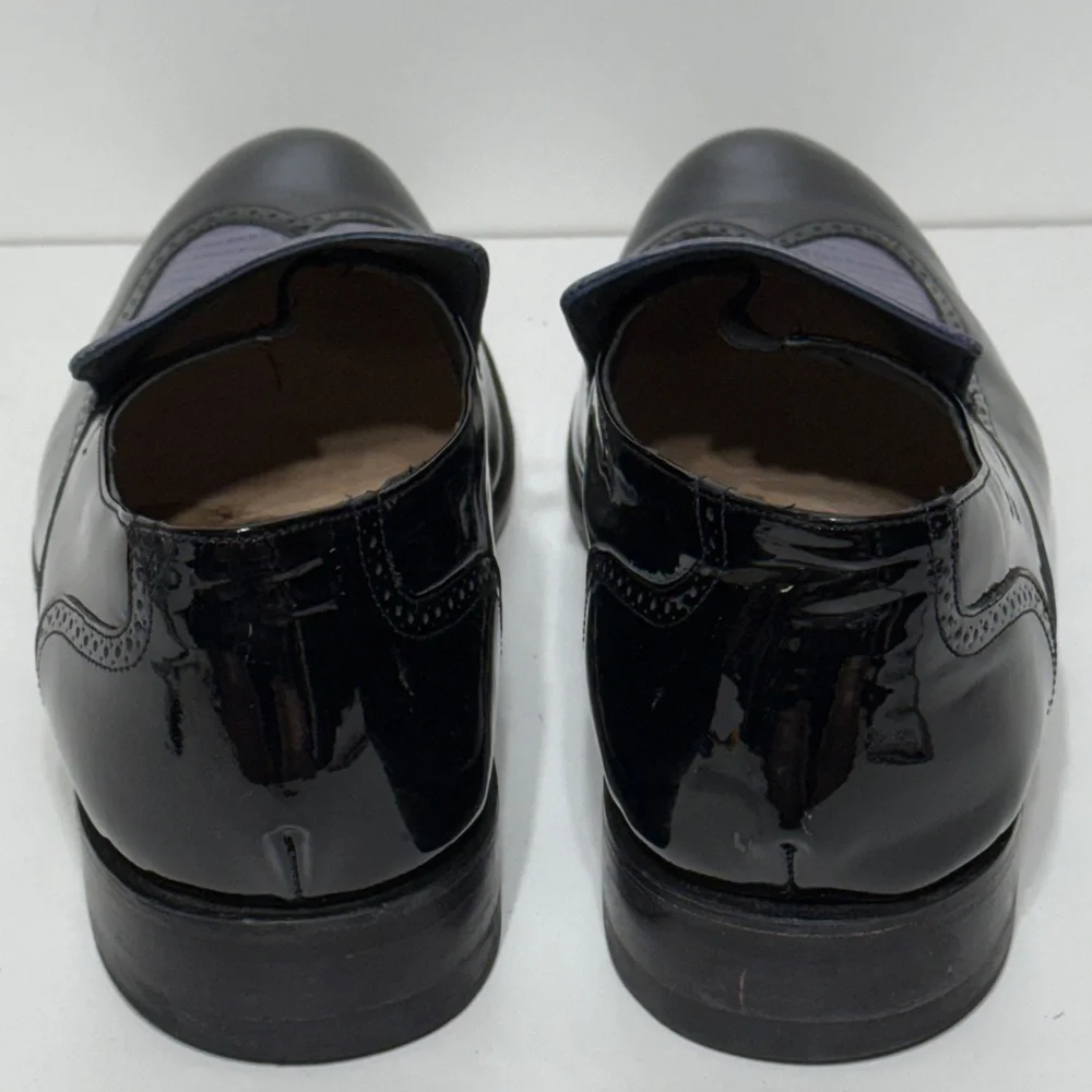Stacy Baldwin Patent Leather Loafers